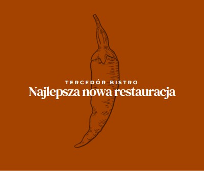 Jesteśmy najlepszą nową restauracją red modern-simple