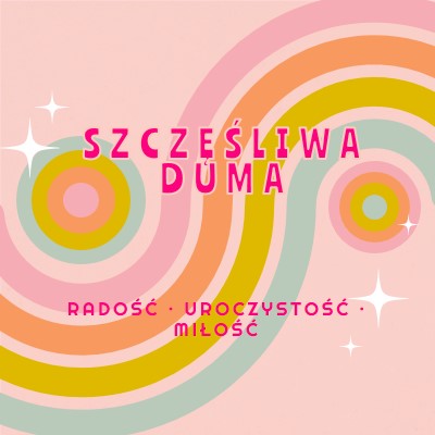 Radość, świętowanie, miłość pink vintage-retro