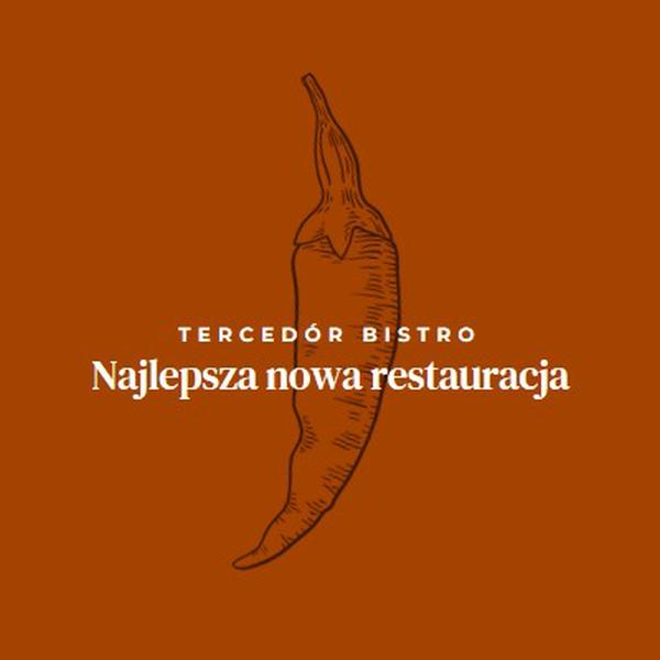 Jesteśmy najlepszą nową restauracją red modern-simple