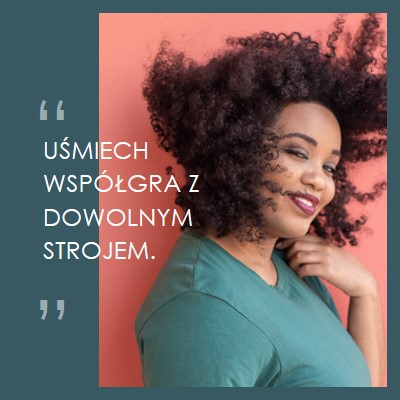 Oświadczenie o modzie green modern-simple