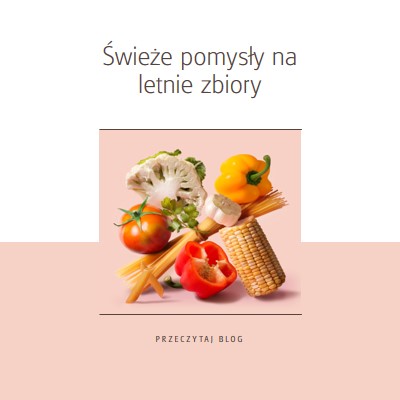 Letnie zbiory pink modern-simple