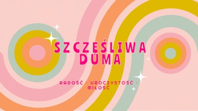 Radość, świętowanie, miłość pink vintage-retro