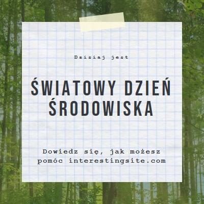 Pielęgnowanie natury green modern-simple