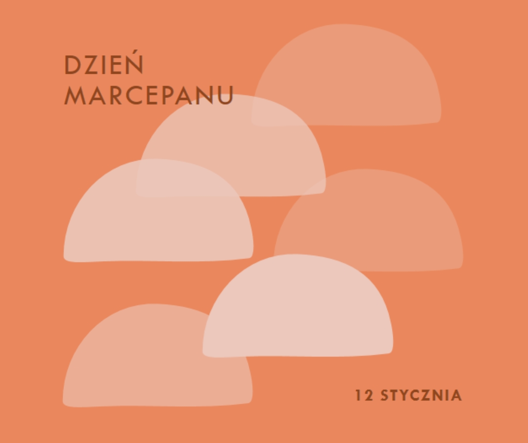 Dzień Marcepanu orange organic-simple