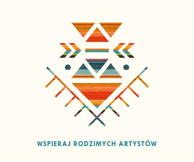 Wsparcie rodzimych artystów white modern-geometric-&-linear