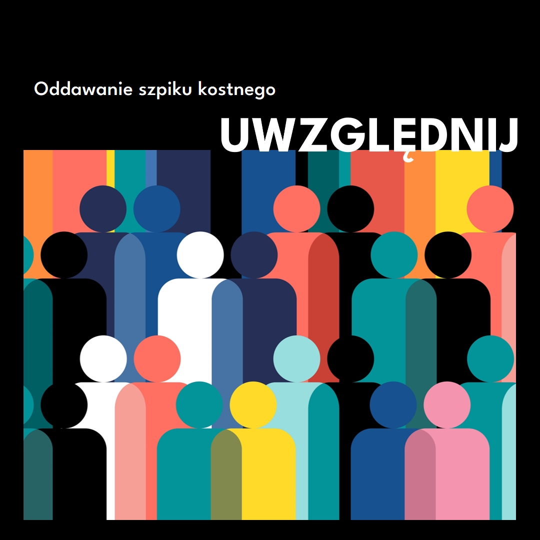 Zostań dawcą szpiku kostnego black modern-bold