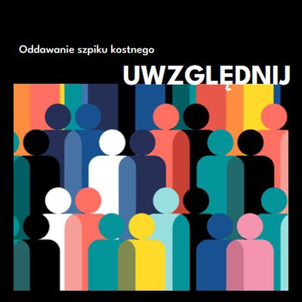 Zostań dawcą szpiku kostnego black modern-bold