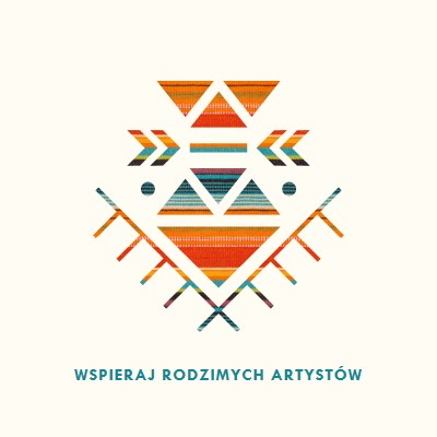 Wsparcie rodzimych artystów white modern-geometric-&-linear