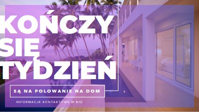 Zatrzymaj się na ucieczkę purple modern-bold