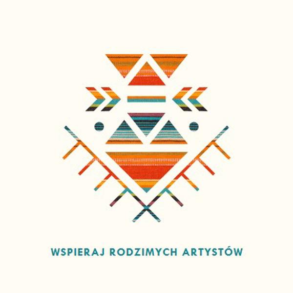 Wsparcie rodzimych artystów white modern-geometric-&-linear