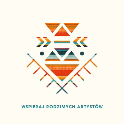 Wsparcie rodzimych artystów white modern-geometric-&-linear