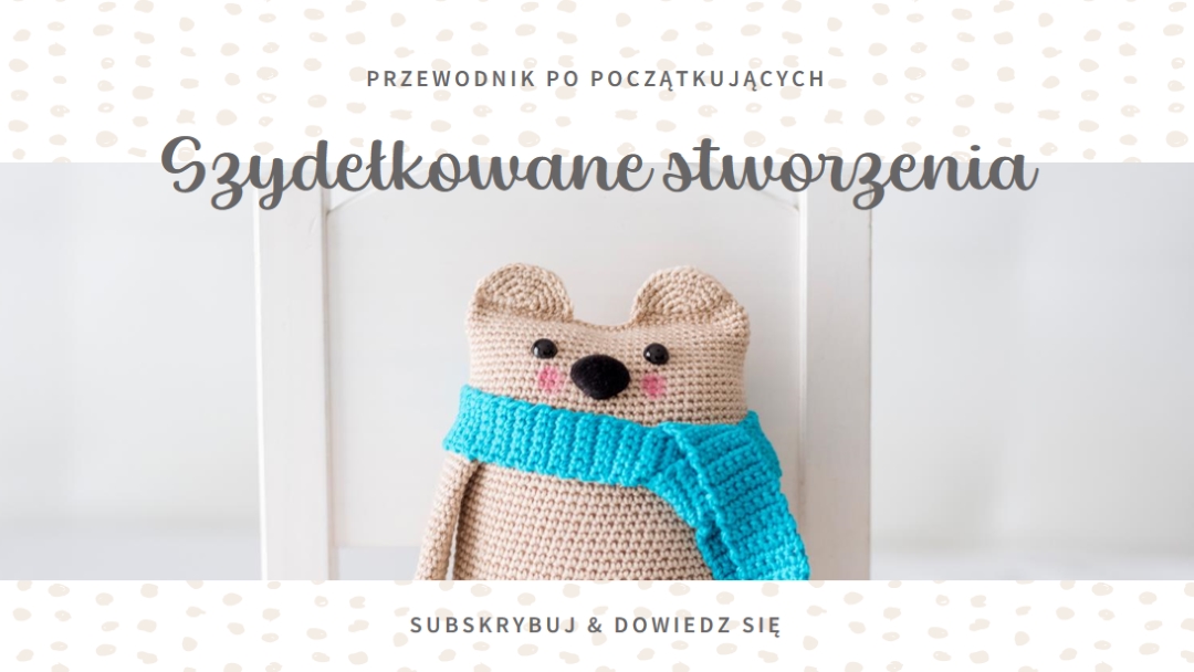 Przewodnik po szydełku dla początkujących white organic-simple