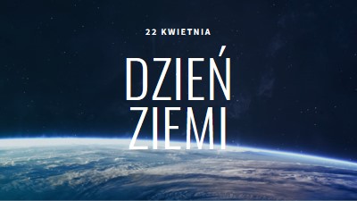 Na ziemię black modern-simple