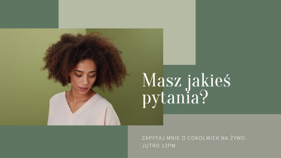 Masz jakieś pytania? green modern-simple