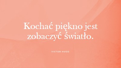 Miłość, piękno i światło pink modern-simple