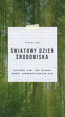 Pielęgnowanie natury green modern-simple