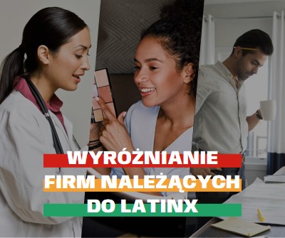 Świętuj firmy należące do Latinx white modern-simple