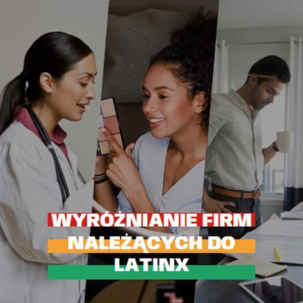 Świętuj firmy należące do Latinx white modern-simple