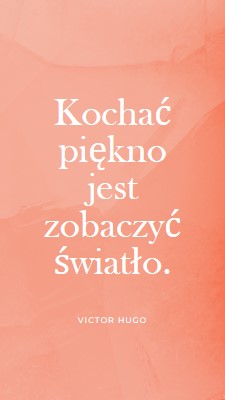 Miłość, piękno i światło pink modern-simple