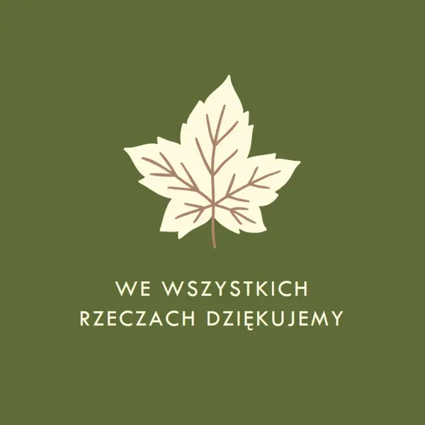 Postawa wdzięczności green modern-simple