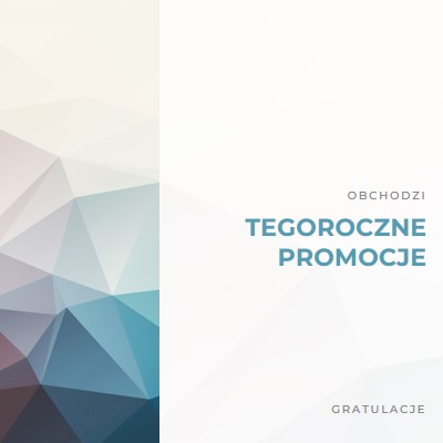 Tegoroczna promocja white modern-geometric-&-linear