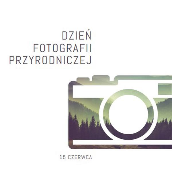 Dzień Fotografii Przyrodniczej white modern-simple