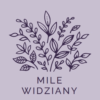 Witam purple whimsical-line