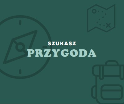 Zgubimy się green modern-bold