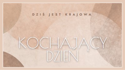 Miłość bez ograniczeń brown organic-simple