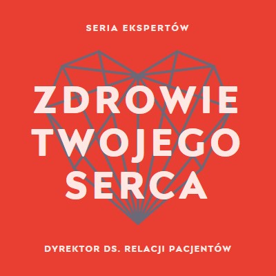 Twoje zdrowie serca red modern-bold