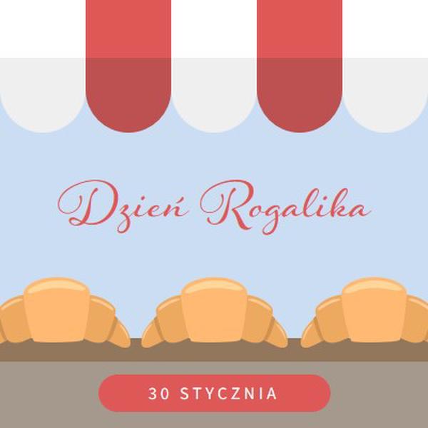 Dzień Rogalika blue whimsical-color-block