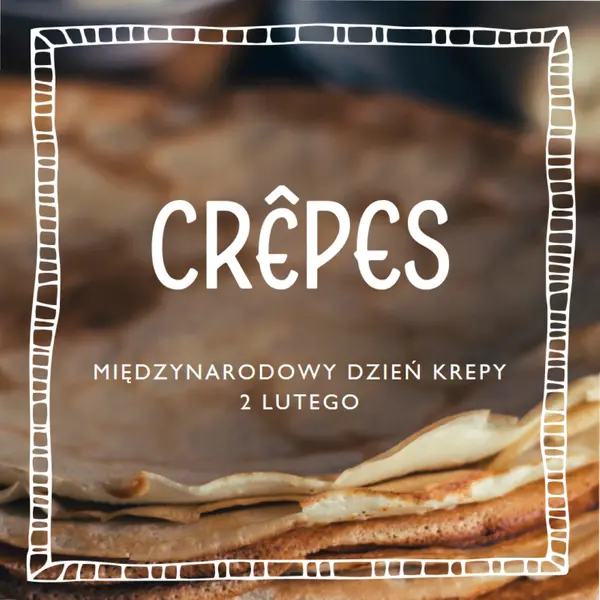 Po jednej krepie na raz brown whimsical-line