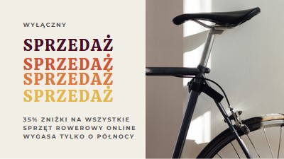 Pozwól mu jeździć brown vintage-retro