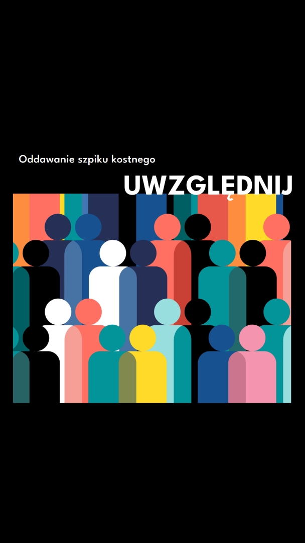 Zostań dawcą szpiku kostnego black modern-bold