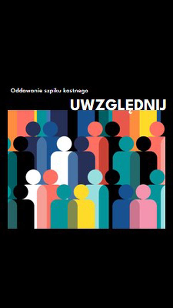 Zostań dawcą szpiku kostnego black modern-bold