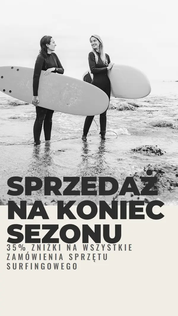 Radość z plaży gray modern-bold