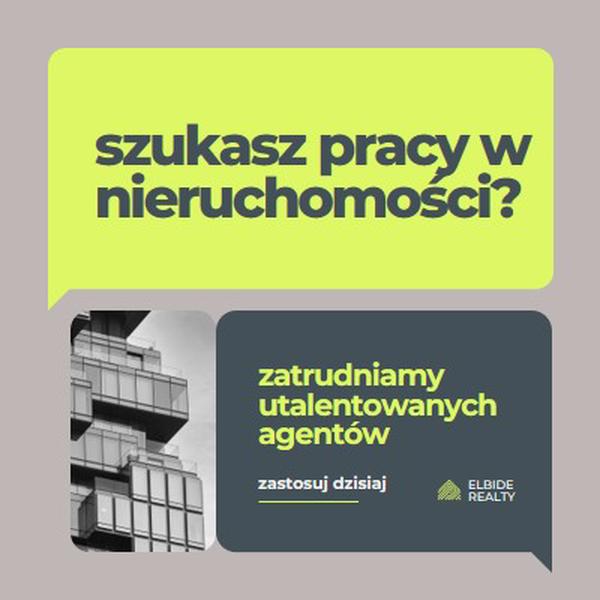 Oferta pracy - zatrudniamy green modern,minimal,blocks,dark,neutral,simple