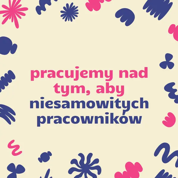 Dziękujemy członkom zespołu pracowników blue bright,whimsical,pattern,playful,graphic,frame