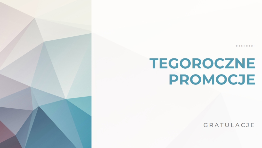 Tegoroczna promocja white modern-geometric-&-linear