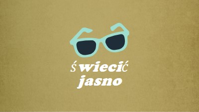 Świecić jasnym słońcem green vintage-retro