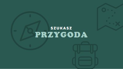 Zgubimy się green modern-bold