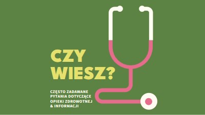 Czy wiesz? green modern-bold