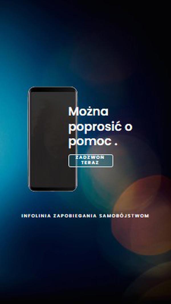 Poproś o pomoc blue modern-simple