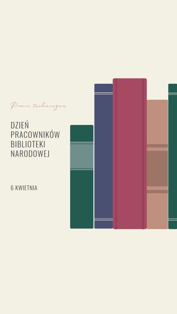 Pomoc techniczna dla pracowników biblioteki green modern-simple