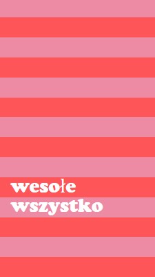 Wszystko jest wesołe pink modern-bold