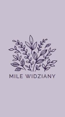 Witam purple whimsical-line