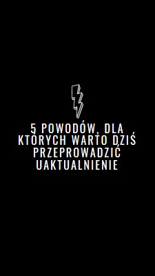 Pięć powodów, dla których warto przeprowadzić uaktualnienie black modern-bold