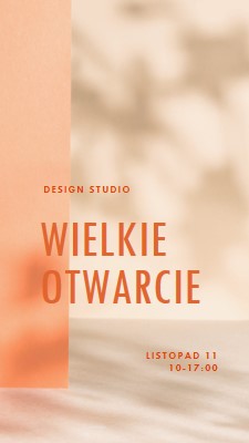 Miękkie uruchamianie orange modern-bold