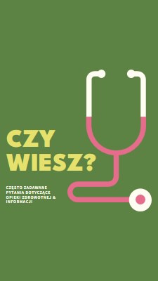 Czy wiesz? green modern-bold