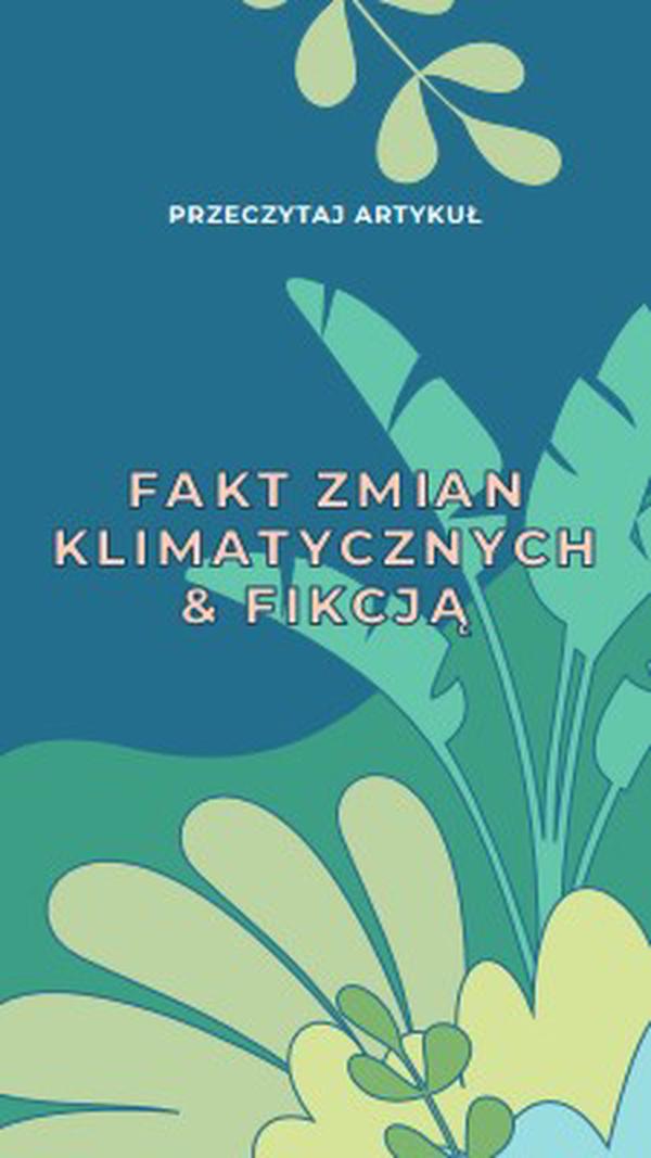 Fakty dotyczące zmian klimatu blue whimsical-color-block